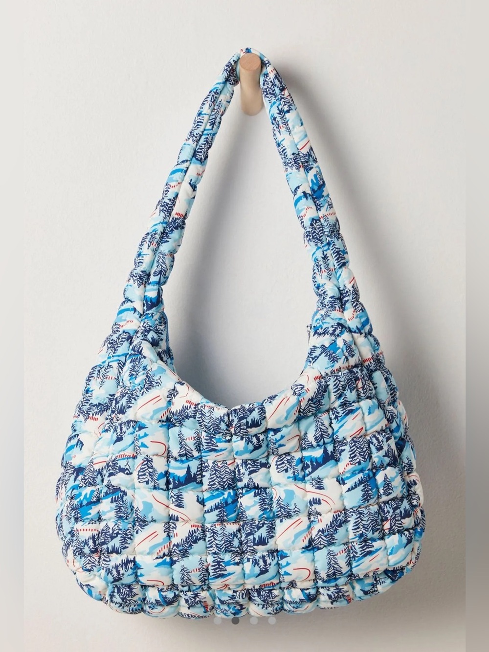 Free People Printed Quilted Carryall Alpine